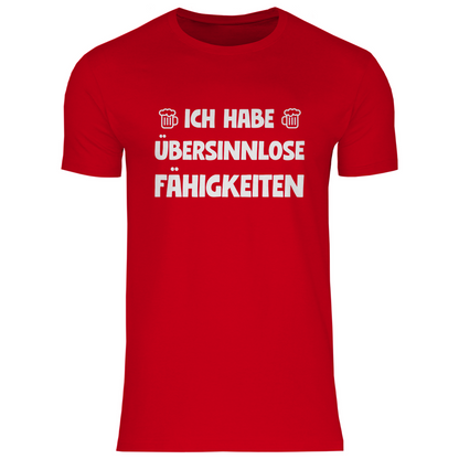 Ich habe übersinnlose Fähigkeiten - Herren Shirt Red