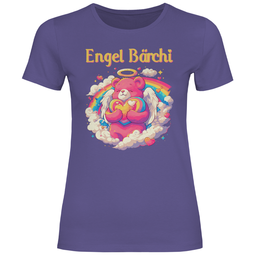 Engel Bärchi - Glücksbärchi - Damenshirt Millennial Lilac