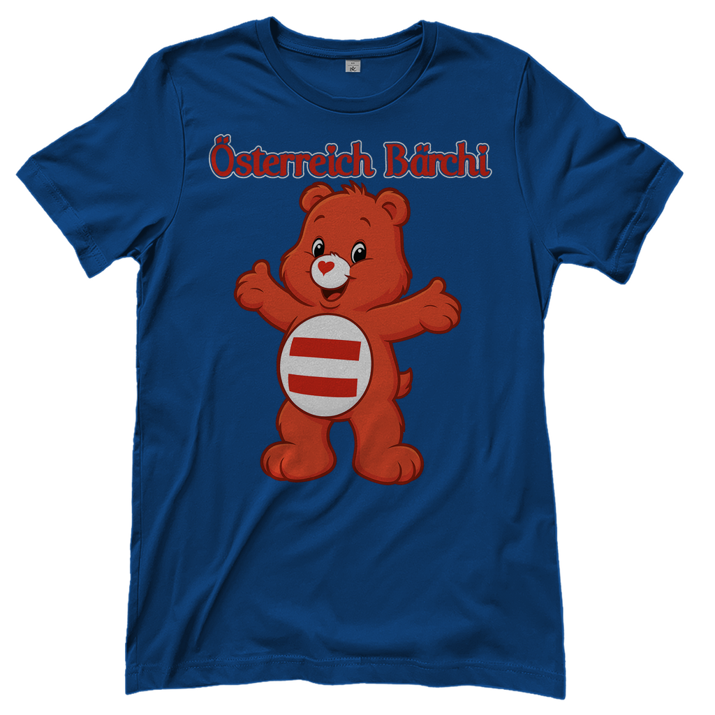 Österreich Bärchi - Glücksbärchi - Damen T-Shirt Royal Blue