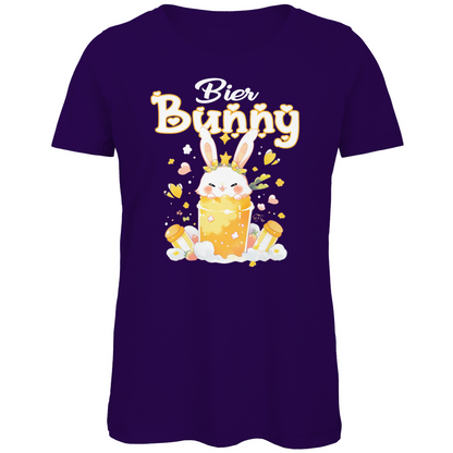 Bier Bunny Hase - Damen Premium Bio T-Shirt