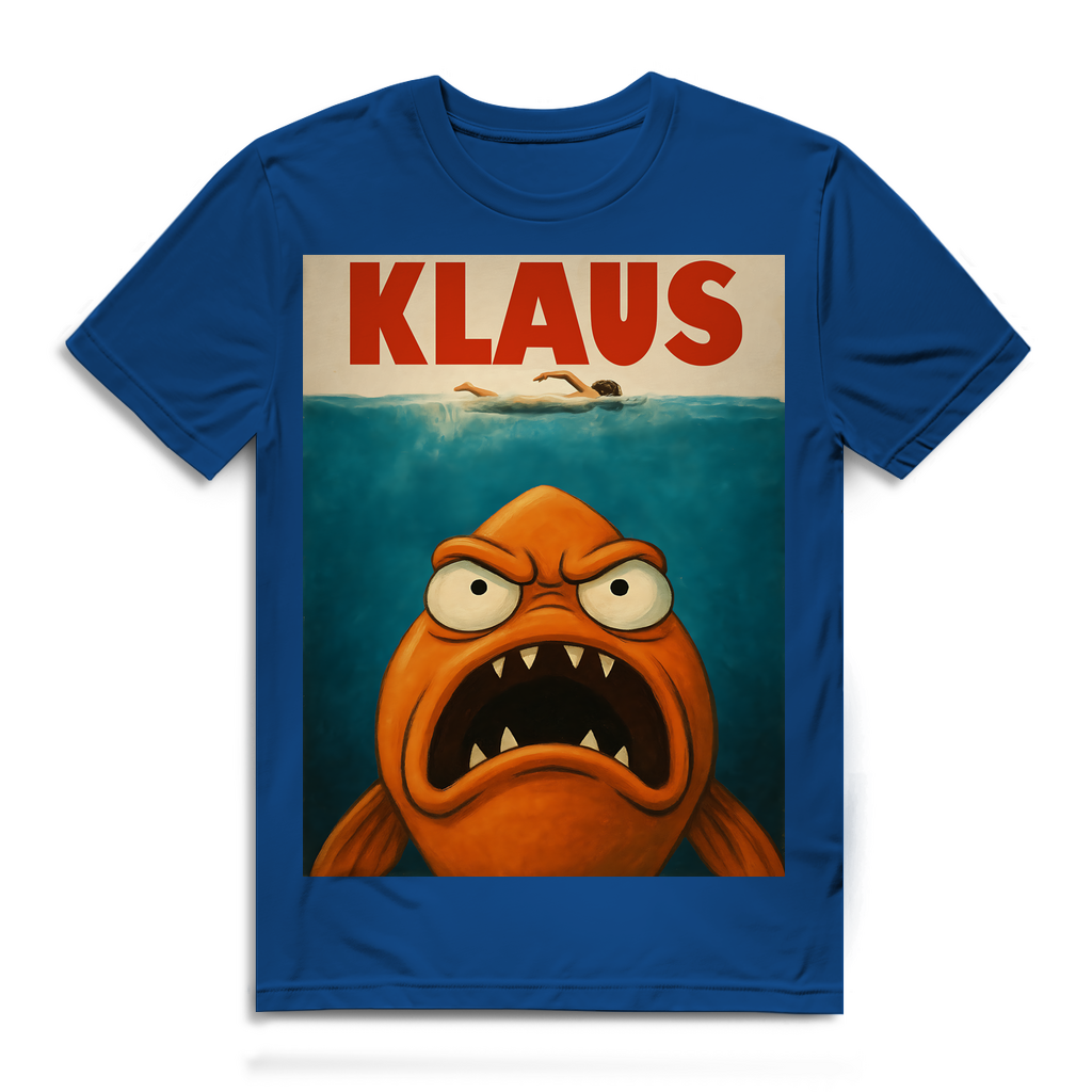 Klaus der Weiße Hai American Dad Mashup - Herren Premium Bio T-Shirt Royal Blue