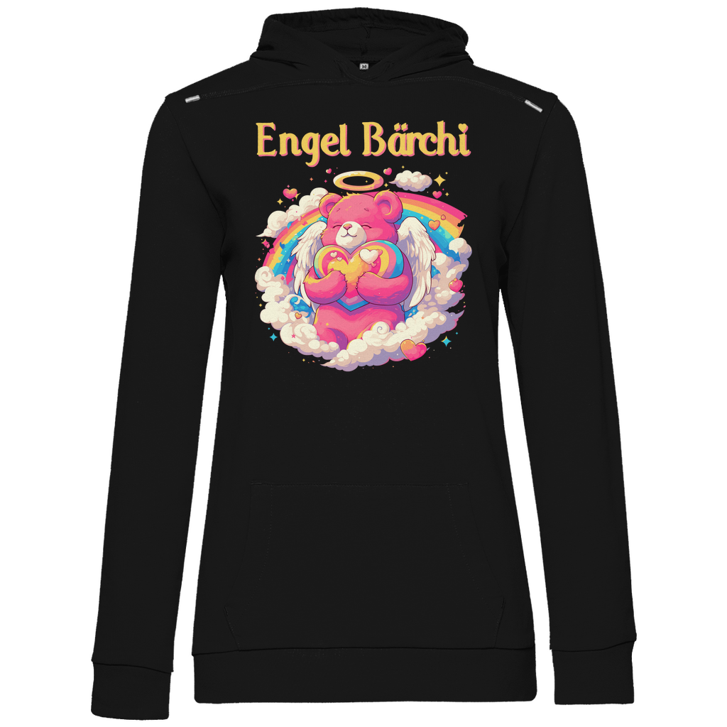 Engel Bärchi - Glücksbärchi - Damen Hoodie Black
