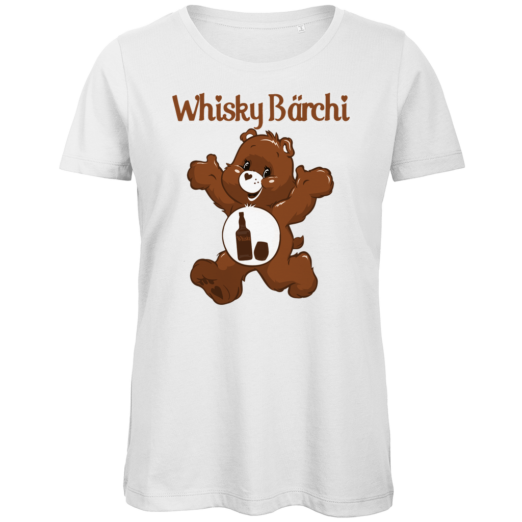 Whisky Bärchi - Glücksbärchi - Damen Premium Bio T-Shirt White