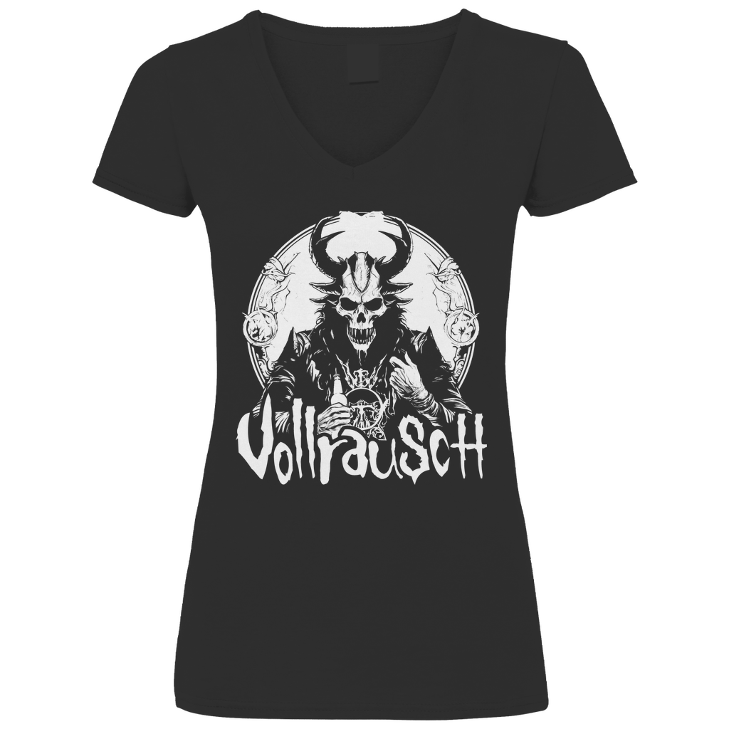 Vollrausch Slipknot - V-Neck Damenshirt