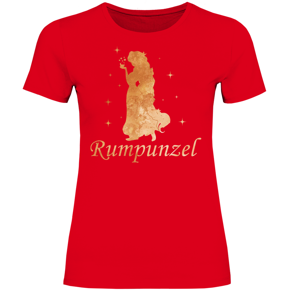 Rumpunzel - Prinzessin Aquarell - Damenshirt