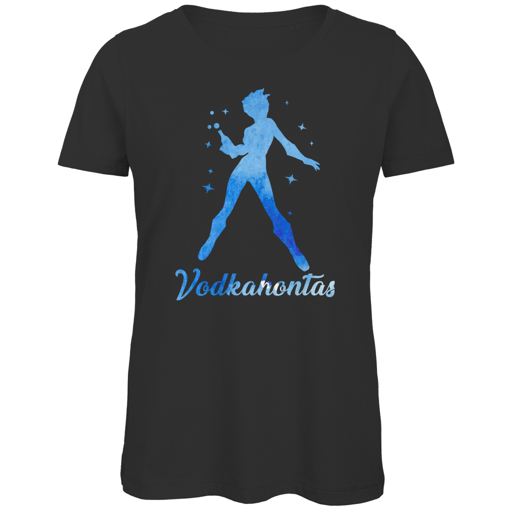 Vodkahontas - Prinzessin Aquarell - Damen Premium Bio T-Shirt Black