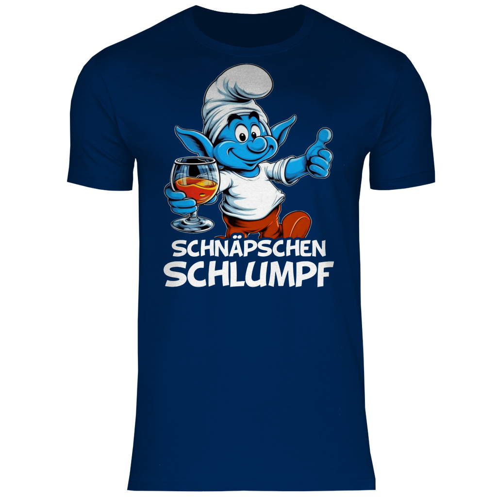 Schnäpschen Schlumpf Grafik - Herren Shirt