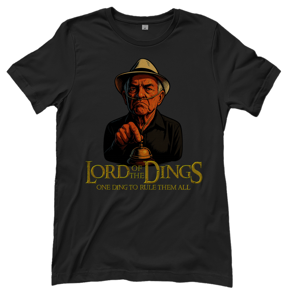 Lord of the Dings - Damen T-Shirt Black