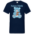 Katzen Bärchi - Glücksbärchi - Herren V-Neck Shirt Navy