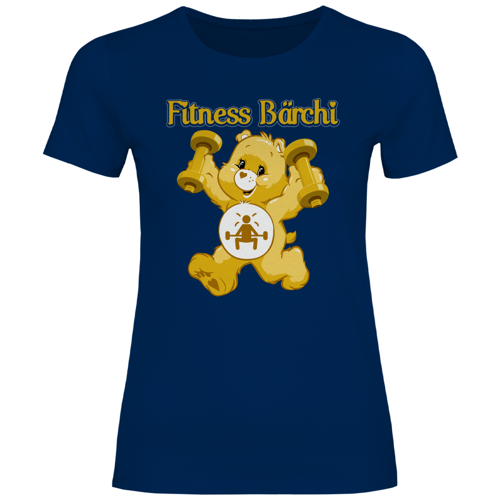 Fitness Bärchi - Glücksbärchi - Damenshirt