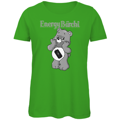 Energy Bärchi - Glücksbärchi - Damen Premium Bio T-Shirt Real Green