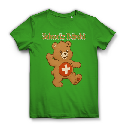 Schweiz Bärchi - Glücksbärchi - Damen Premium Bio T-Shirt