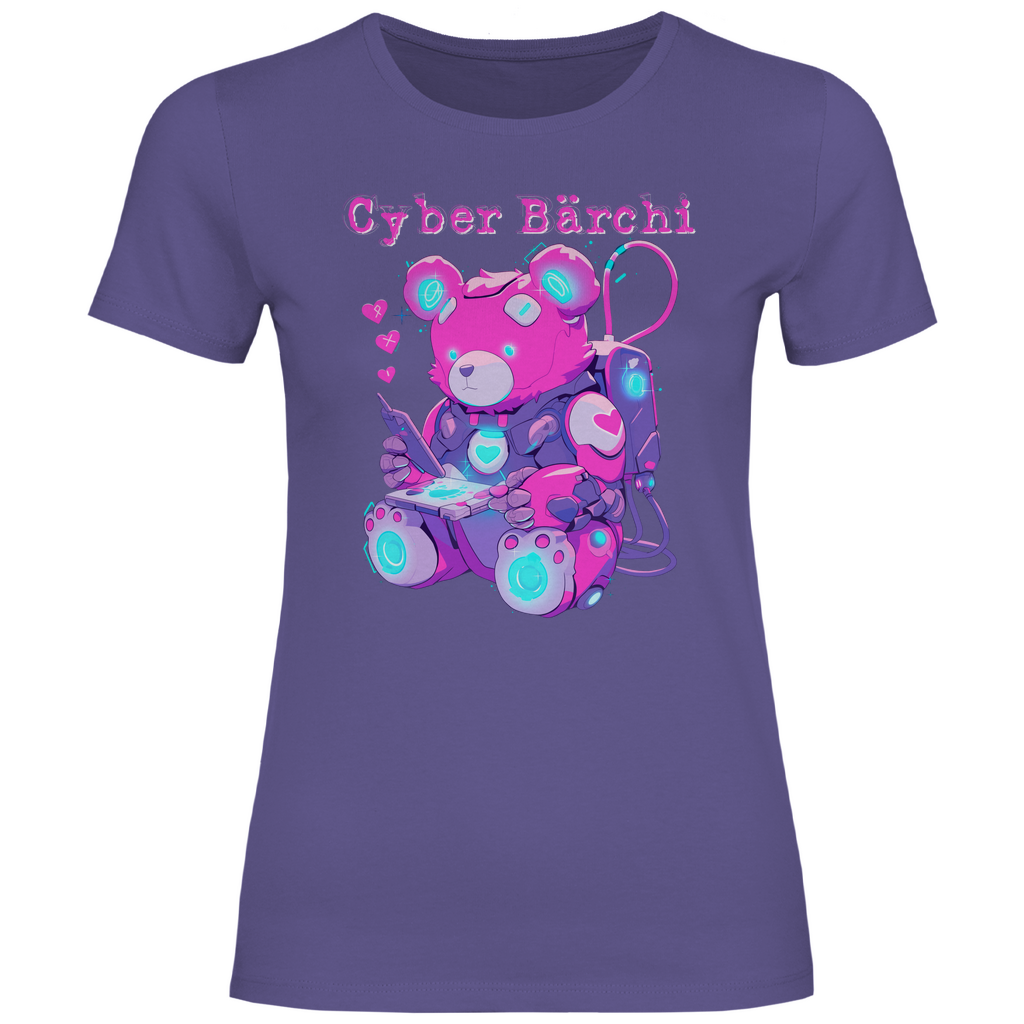 Cyber Bärchi - Glücksbärchi - Damenshirt