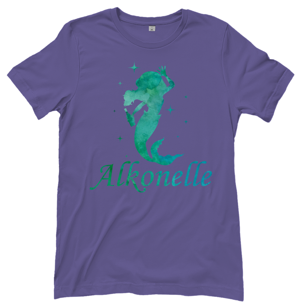 Alkonelle - Prinzessin Aquarell - Damenshirt Millennial Lilac
