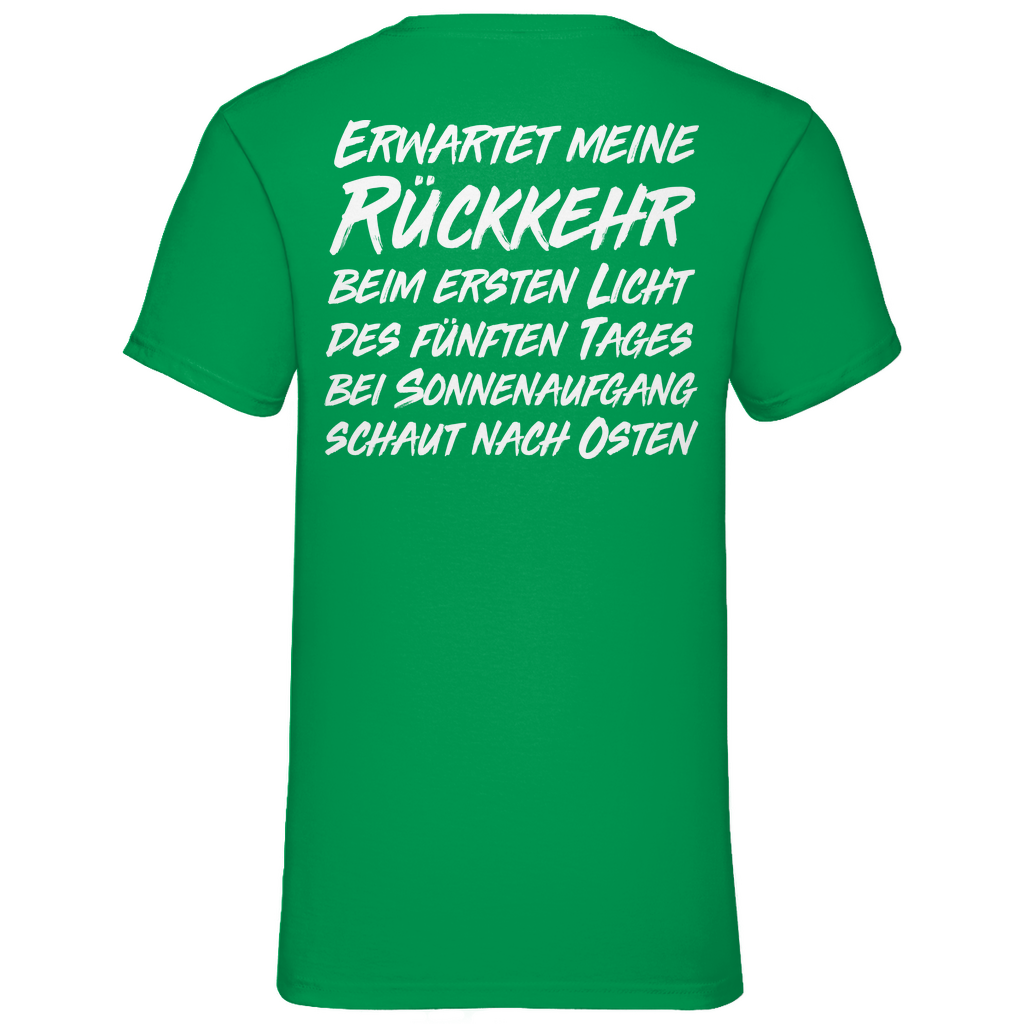 Gönndalf´s Rückkehr - Beidseitiger Druck - Herren V-Neck Shirt