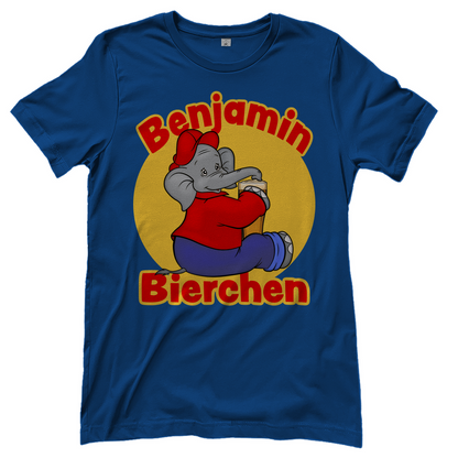 Benjamin Blümchen Bierchen - Damenshirt Royal Blue