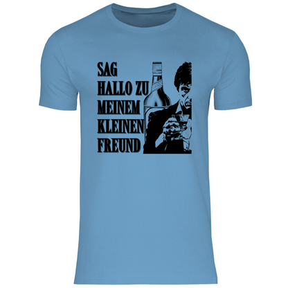 Sag Hallo zu meinem kleinen Freund - Herren Shirt Sky Blue