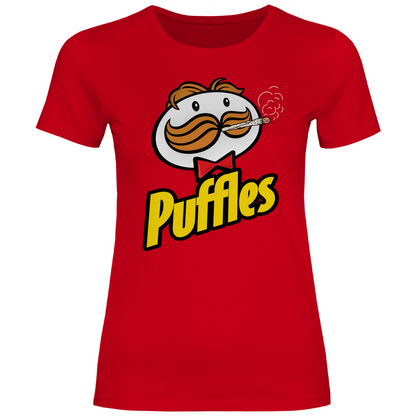 Puffles - Damenshirt Red