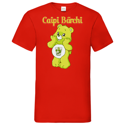 Caipi Bärchi - Glücksbärchi - Herren V-Neck Shirt