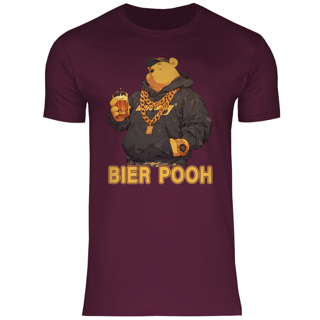 Winnie the Bier Pooh - Herren Shirt