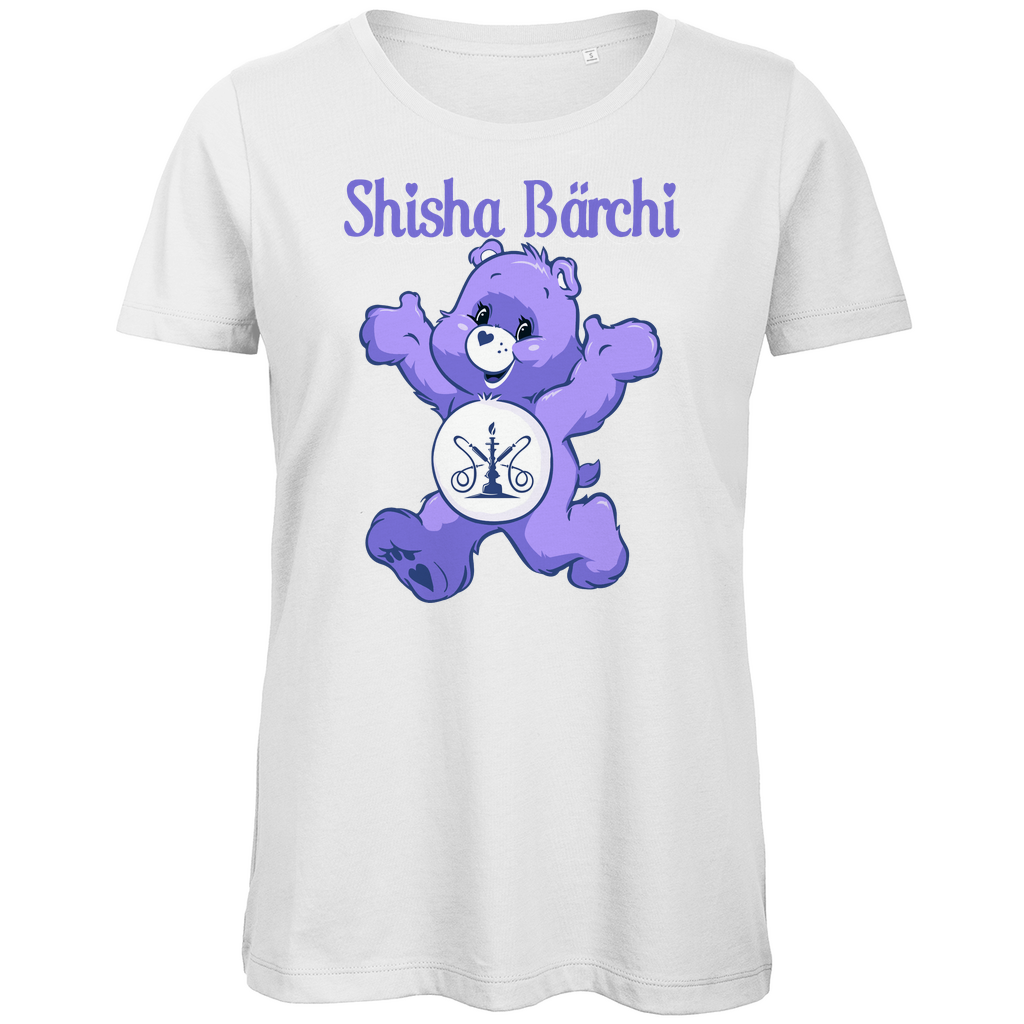 Shisha Bärchi - Glücksbärchi - Damen Premium Bio T-Shirt White