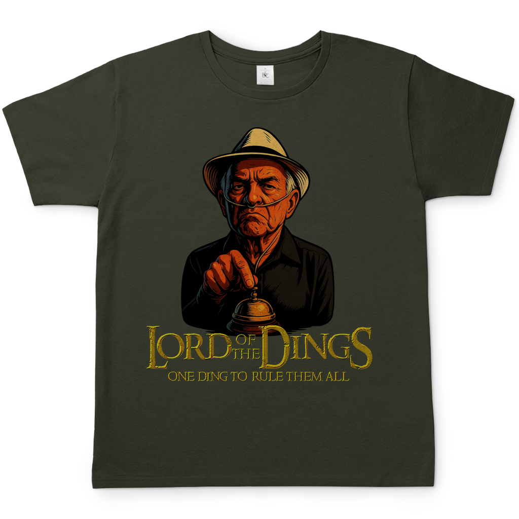 Lord of the Dings - Herren T-Shirt Urban Khaki