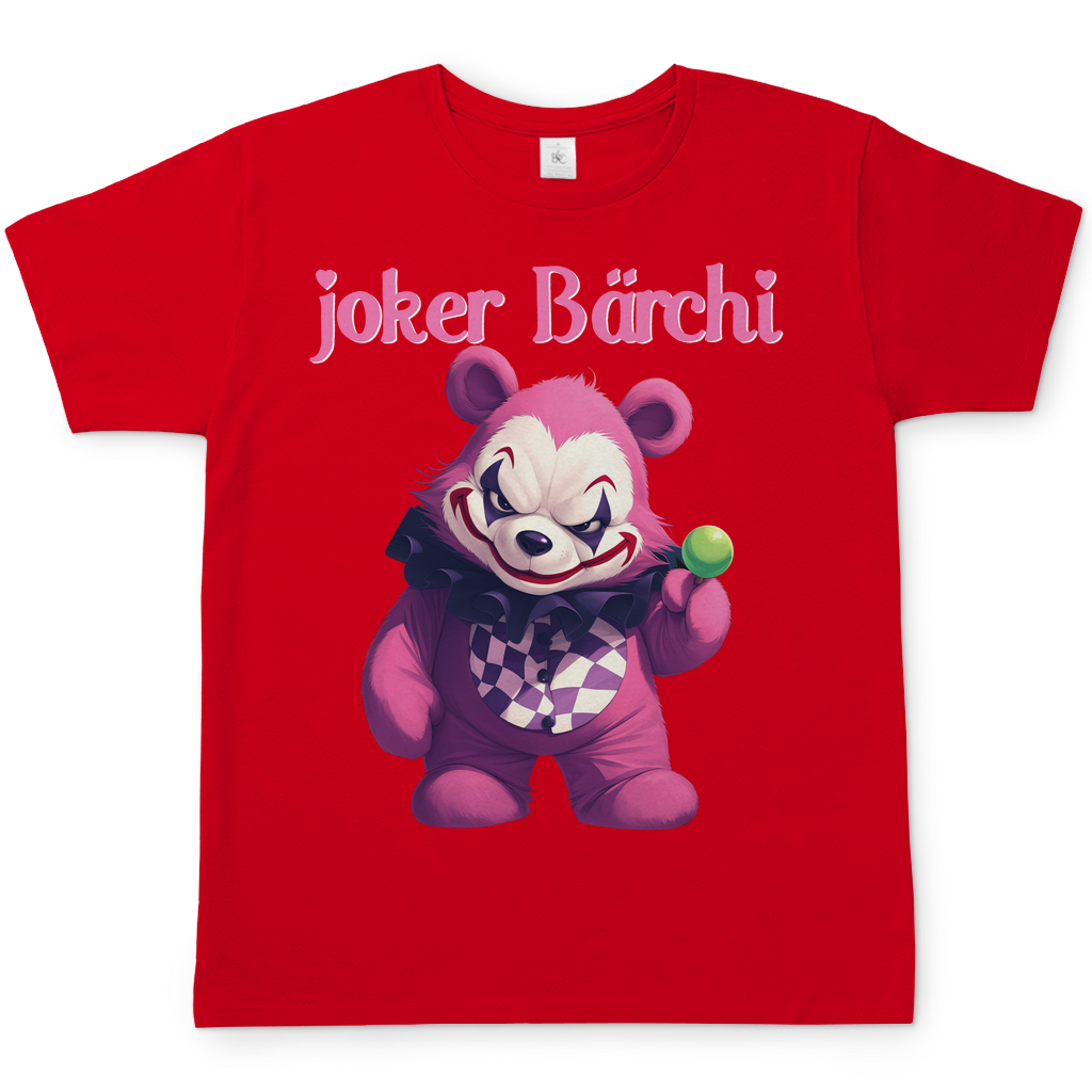Joker Bärchi - Glücksbärchi - Herren Shirt Red