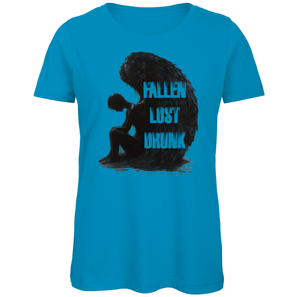 Fallen Lost Drunk Angel - Damen Premium Bio T-Shirt