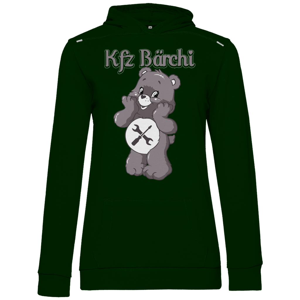 KFZ Bärchi - Glücksbärchi - Damen Hoodie Forest Green