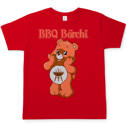 BBQ Bärchi - Glücksbärchi - Herren Shirt Red