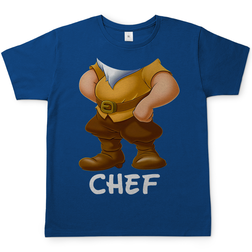 Schneewittchen und die 7 Zwerge - Chef - Herren Shirt Royal Blue