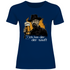 Ich bin der der säuft - Damenshirt Navy