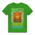 Herren Premium Bio T-Shirt Wanted Glücksbärchi Wolkenland Extrem Gefährlich Süß Real Green