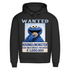 Wanted Krümelmonster Raub und Schmuggel von Keksen - Herren Premium Bio Hoodie Black Pure