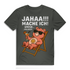 Herren Bio Shirt Jahaa Mache Ich Später Vielleicht Chill Bär Glücksbärchi Millennial Khaki