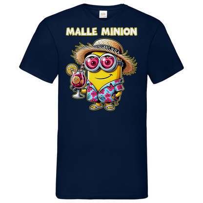 Malle Minion - Herren V-Neck Shirt