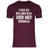 I hob no nia ned koa Bier ned drunga - Herren Shirt Burgundy