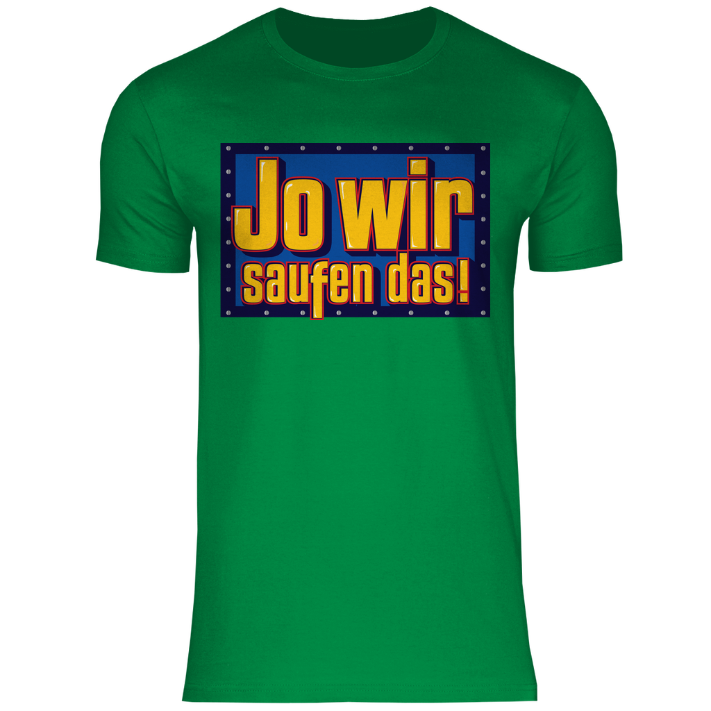 Jo wir saufen das - Bob der Baumeister - Herren Shirt