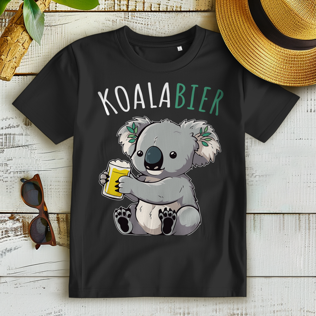 Koalabier Koala Koalabär mit Bier - Damen Premium Bio T-Shirt