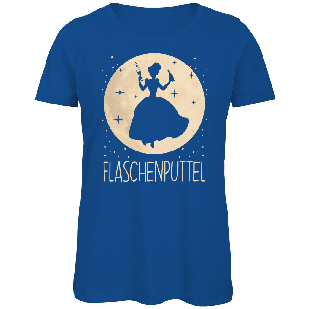 Mond Prinzessin - Flaschenputtel - Damen Premium Bio T-Shirt Royal Blue
