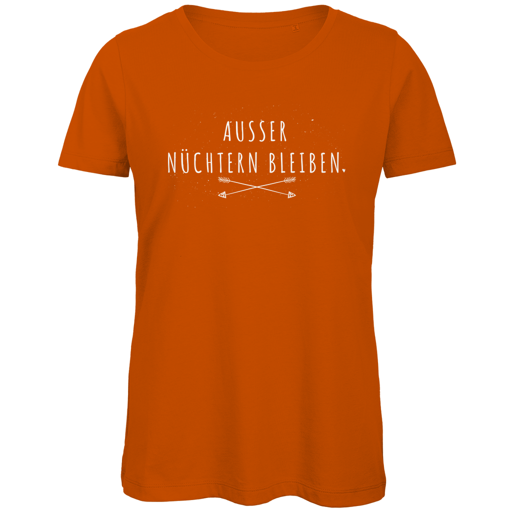 Ausser nüchtern bleiben - Damen Premium Bio T-Shirt