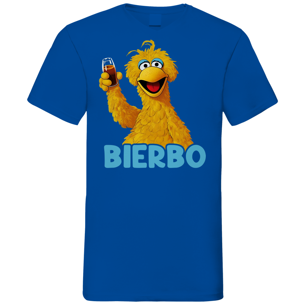 Sesamstraße - Bibo Bierbo - Herren V-Neck Shirt