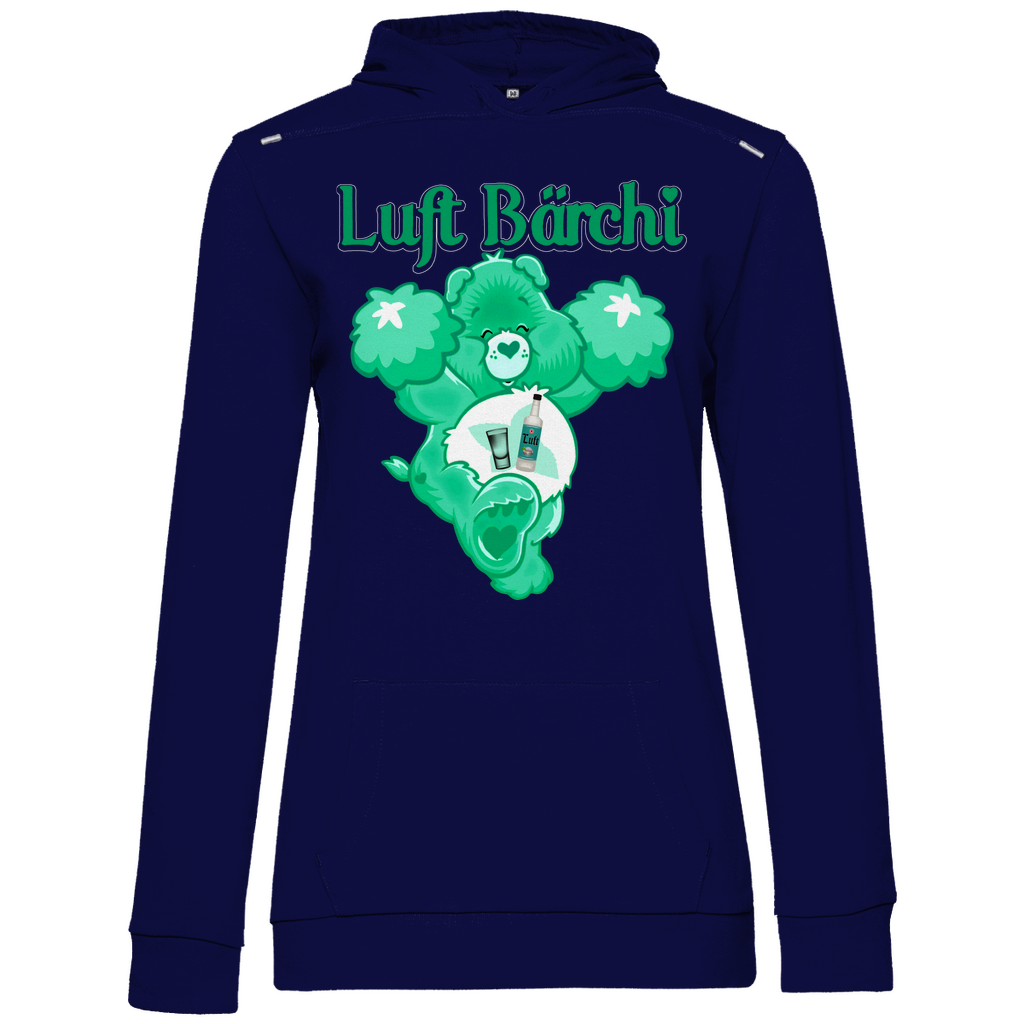 Luft Bärchi - Glücksbärchi - Damen Hoodie Navy Blue
