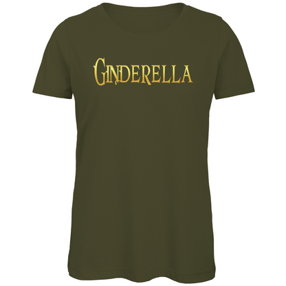 Ginderella - Prinzessin Gold - Damen Premium Bio T-Shirt Khaki