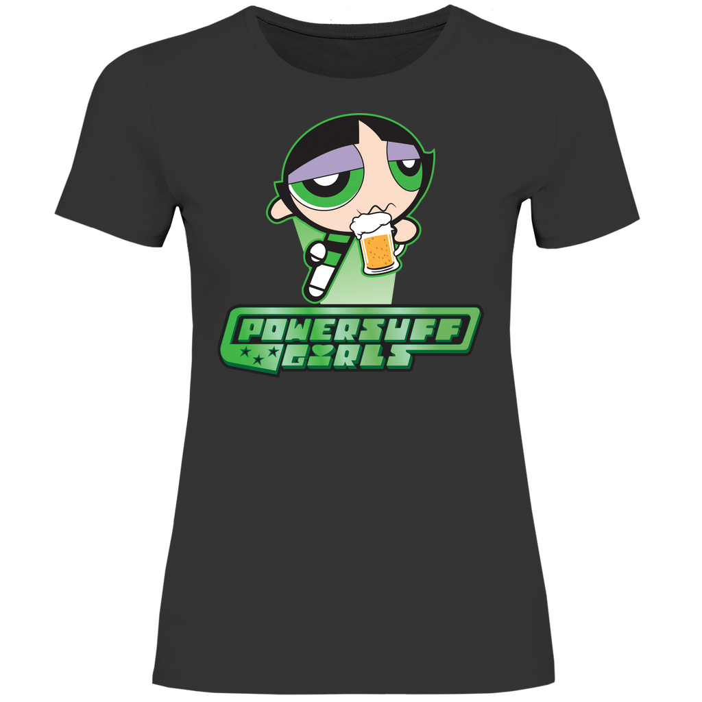 Buttercup Powersuff Powerpuff Girls - Damenshirt