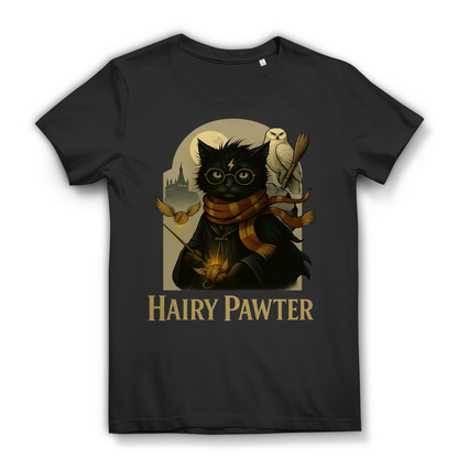 Hairy Pawter Harry Potter Katze - Damen Premium Bio T-Shirt