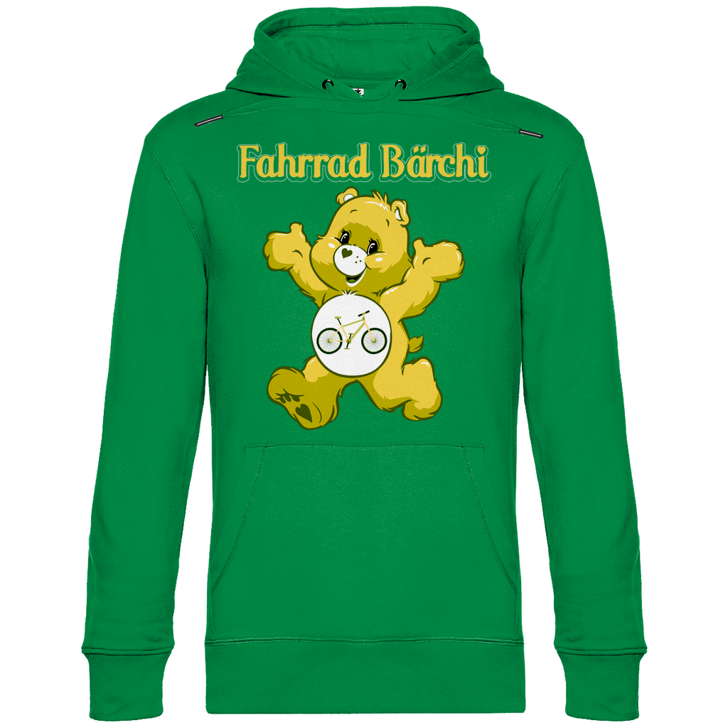 Fahrrad Bärchi - Glücksbärchi - Unisex Hoodie Kelly Green