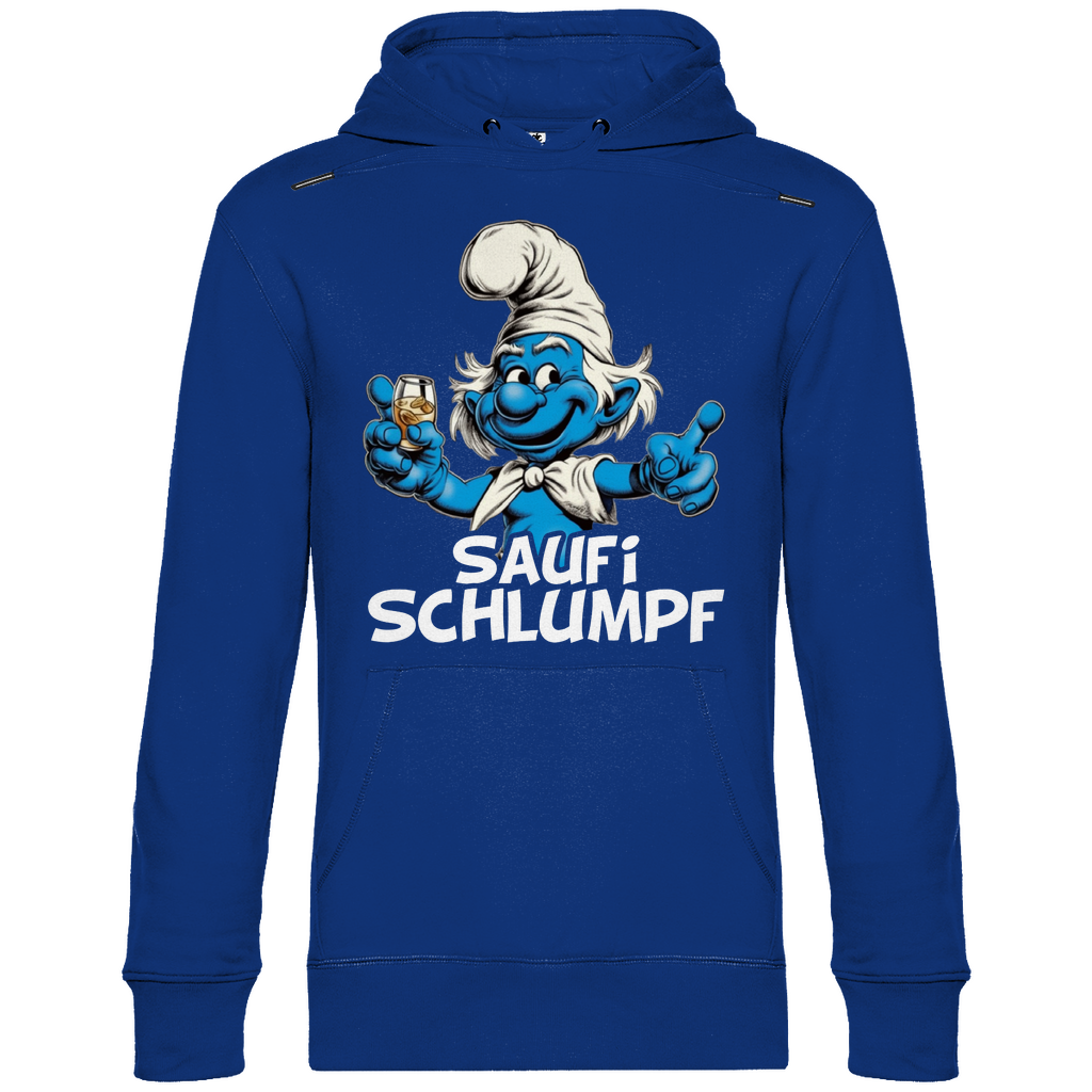 Saufi Schlumpf Grafik - Unisex Hoodie Royal