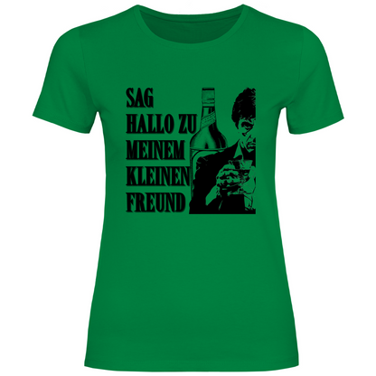 Sag Hallo zu meinem kleinen Freund - Damenshirt Kelly Green