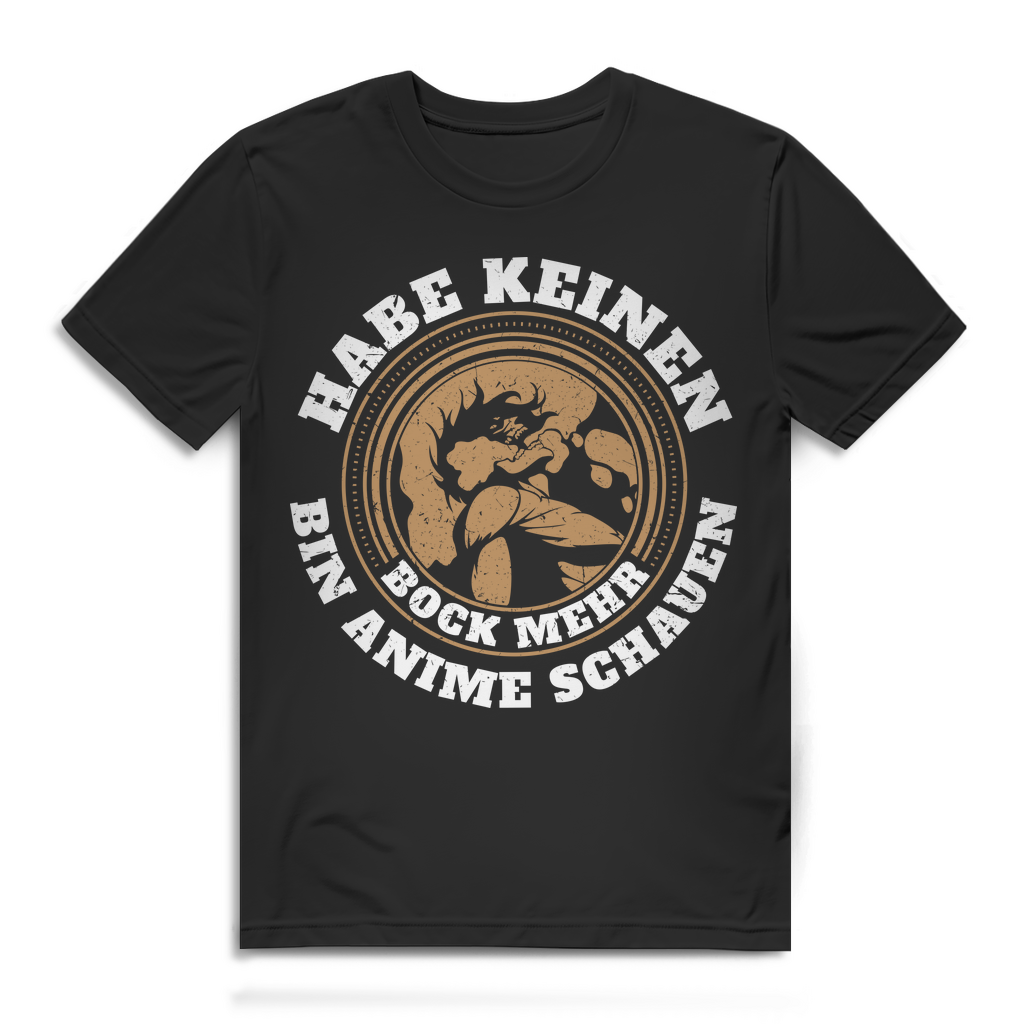 Attack on Titan Fan Shirt – Lustiges Männer T-Shirt für Anime Fans &amp; Otakus Black